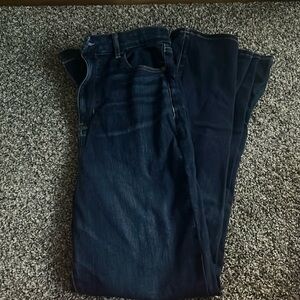 Curvy Highest Rise Flare Dark Wash Jeans